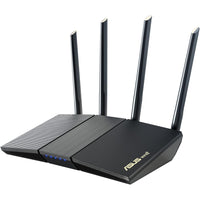 ASUS - Routeur WiFi 6 double bande extensible AX3000-Norme WiFi nouvelle génération - Compatible avec la norme WiFi 802.11ax pour une efficacité et un débit améliorés