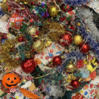 TerraCycle - Décorations des fêtes - Zero Waste Box- Moyenne-Inclus : boîte de collecte durable imprimée en couleur avec doublure interne, étiquette d’expédition UPS prépayée pour le retour, et recyclage des déchets collectés.