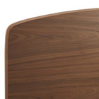 Modway - Bronwen Bois Lit plateforme Queen, Noyer-Système de support en lattes de bois LVL