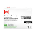 Staples – Cartouche de toner Lexmark 50F0HA0/50F1H00 remise à neuf - rendement élevé – noir-Couleur: Black