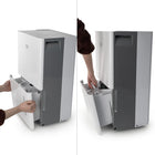 BLACK+DECKER - Déshumidificateur de 370 pi² pour grands espaces-Caractéristiques de sécurité : Nos déshumidificateurs de sous-sol sont dotés d'une protection d'arrêt automatique en cas de débordement, ainsi que d'un voyant lumineux intégré et d'un système d'alerte sonore lorsque le seau est plein.
