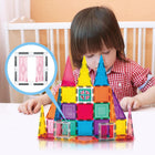 Picasso Tiles - Ensemble de fusées Blocs de construction magnétiques - Ensemble de 36 pièces-Niveaux Prématernelle