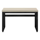 Monarch Specialties - 7679 Bureau 48 po L - Hauteur Adjustable Taupe Moderne/Noir-7