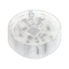 Blooms – Soucoupe transparente - 8 po - paquet de 10-Convient à la plupart des pots petits à moyens