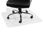 Mount-It! - Tapis de chaise pour sol dur avec rebord, 35,5 po x 47 po, vinyle transparent-6