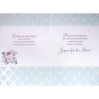 Rosedale Gold - Cartes De Souhaits De Fête Des Meres 5-1/2 po x 8 po / Enveloppes - Paquet de 6 - Fleurs-Imprimées sur un papier de qualité non couché