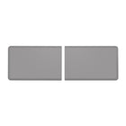 WeatherTech - Tapis d'extrémité anti-fatigue ComfortMat Connect - Pierre - Gris - Paquet de 2-Chaque pièce d’extrémité a une longueur de 3 pi. Assemblez-en deux pour obtenir un ComfortMat Connect de 6 pi!