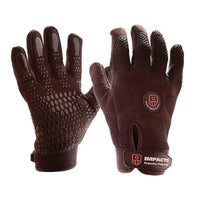 IMPACTO® BG408 X-GR Paire Gant Air Glove® Antivibrations Mécanicien, doigts complets, Air paume/doigts/pouce, ANSI 10819-1