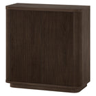 Hudson&Canal - Meuble d'appoint Easton 32 po de largeur - Brun aulne-La capacité des étagères supérieure et inférieure est de 50 lb, l'étagère du milieu peut supporter 40 lb