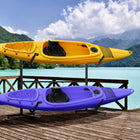 Soozier - support de rangement pour kayak autoportant avec longueur réglable-Longueur réglable pour différents équipements de sports nautiques
