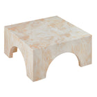 Modway - Valen Intérieur - Terrasse extérieure Béton voûté Table basse - Honey Onyx-8