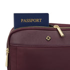 Samsonite - Mobile Solutions 2 Sac de Taille RFID, Merlot-Protection RFID poche avant