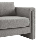 Modway - Visible Tissu Boucle Fauteuil - Gris clair-8