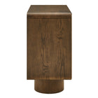 Modway - Lumo 2 portes Bois Armoire d’accent - Noyer-Assemblée requise