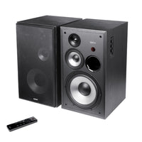 Edifier - R2850DB Enceintes de bibliothèque multimédia actives Bluetooth avec sortie de caisson de basses - Noir-Tweeter à dôme en soie de 0.75": des performances musicales délicates, douces et naturelles, en particulier la musique jouée par des instruments à cordes, rendent le système de haut-parleurs plus attrayant pour les utilisateurs