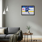 Jordan Kyrou St. Louis Blues - Toile encadree - 31" x 22"-Prêt à accrocher - livré entièrement assemblé