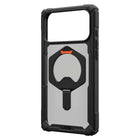 UAG - Étui Robuste Plasma XTE MagSafe  pour iPhone 17 Pro Max - Noir/Orange Pop-Module MagSafe intégré