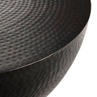 Modway - Mella 32 pouces Métal martelé Table basse - Noir-6
