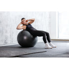 Everlast - Ballon de fitness Everlast Pro Grip - 65 cm - Noir-Tonifiez le haut et le bas du corps en une seule séance d'entraînement