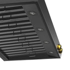 KUCHT KRHG480-GL 48 po Hotte sous armoire - avec commandes numériques - 1200 CFM - Gemstone/Or-Cette hotte élégante est fournie avec deux filtres à chicane en acier inoxydable compatibles lave‑vaisselle