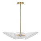 Modway - Journey Bras 3-léger de 3" Pendentif - Blanc-Installation professionnelle requise