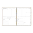 Cambridge - Agenda scolaire hebdomadaire/mensuel WorkStyle Balance 2026-2027 - 11 po H x 8 1/2 po l - crème - bilingue-Format des pages : 11 po H x 8 1/2 po l