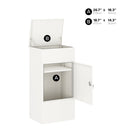 Ceha Canada - Boîte à colis grande taille - 21 po l x 16 po P x 41 po H - Blanc-5