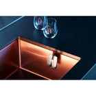 Happy Sinks - Porte-éponge, acier inoxydable-Taille du produit : L 7,0 cm, W 5,0 cm, H 7,5 cm