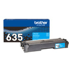 Brother - Authentique TN635C Cartouche de toner cyan à rendement standard-Qualité supérieure, fiable et constante