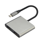 Staples - Tech Adaptateur USB-C vers double HDMI 1.4-Jusqu'à 4K @ 60 Hz : prend en charge la résolution 4K à 60 Hz pour des images nettes et de haute qualité