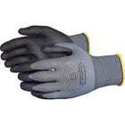 Superior Glove Works Ltd. - Gants À Paume Enduite De Pvc Dexterity Grand/9, Rêvetement Pvc, Calibre 13, paquet de 12-Revêtement PVC