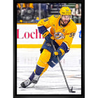 Roman Josi Nashville Predators - Toile encadree - 22" x 31"-Impression sur toile de qualité supérieure avec bordures enveloppées