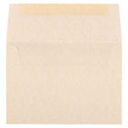  JAM Paper Enveloppes d'invitation parchemin A6 - 4,75 x 6,5 po - Naturel recyclé - paquet de 50-Taille : A6 (4,75 x 6,5 pouces), Fabriqué à partir de 30 % de matériaux recyclés