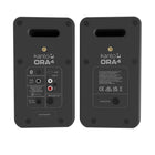 Kanto - Haut-parleurs de référence amplifiés 140 W avec entrées USB-C, RCA et Bluetooth 5.0 - Noir mat, Paquet de 2-Puissance de crête de 140 W (70 W RMS au total) provenant d'un bi-amplificateur de classe D