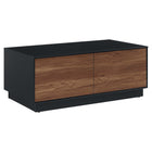 Modway - Holden 36 po Table basse - Noyer noir-MDF et panneau de particules