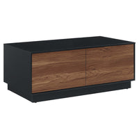 Modway - Holden 36 po Table basse - Noyer noir-MDF et panneau de particules