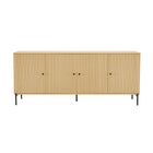 Manhattan Comfort - Magnolia 70,9 po Buffet Moderne - Chêne Naturel-Buffet moderne et meuble de rangement pour salle à manger et salon