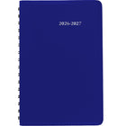 Staples - Agenda scolaire hebdomadaire/mensuel 2026-2027 - 8 1/2 po H x 5 1/2 po l - Bleu - bilingue-Les couleurs de couverture Presto assorties incluent le noir et le bleu (le choix de couleurs n'est pas offert en ligne)