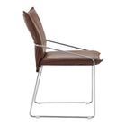 Zuo - Pola Chaise de salle à manger - Brun - Ensemble de 2-Dimensions: 23,6 po L x 19,7 po L x 31,9 po H
