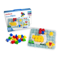 Miniland - Super Pegs-Pour les 2 ans et plus