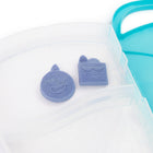 Kinetic Sand - Coffret de démarrage Splash avec 170 g de sable de jeu changeant de couleur-Boîte de rangement réutilisable : Après le jeu, séchez soigneusement l'ensemble et emballez le tout dans le coffret découverte pour un rangement facile ou emportez-le lors de vos déplacements