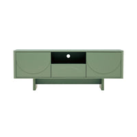 Manhattan Comfort - Meuble TV moderne Ella 59,1 po - Vert sauge-Meuble TV moderne pour salon