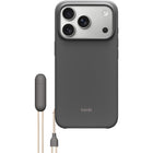 Beats - Étui Kickstand avec MagSafe et contrôle de caméra pour iPhone 17 Pro - Gris granit-Compatibilité avec l’iPhone 17 Pro