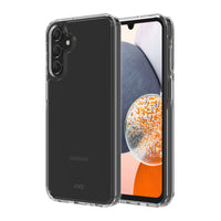 AXS - ULTRA CLEAR Étui testé contre les chutes pour Samsung Galaxy A15 - Transparent-Protection anti-UV pour afficher clairement le design original de votre cellulaire