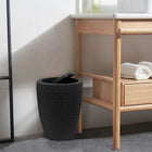 Panier ronde de salle de bain 7 L Modern Homes-Couleur :  gris