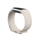 Google - Fitbit Bracelet d'activité Charge 6 - Porcelaine/Aluminium Argent-Google Maps