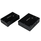 StarTech Extenseur HDMI par câble Cat5e/6 avec alimentation par câble, 70 m/230 pi-Ne nécessite qu’un seul cordon d’alimentation pour le transmetteur et le récepteur