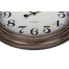 Monarch Specialties - Horloge - 20 po Rond - Horloge Murale - Brun Antique - Transitionnel-Aucun assemblage n'est nécessaire, il suffit d'insérer une pile 1xAA (non incluse) pour obtenir un accent mural décoratif sans problème