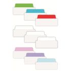 Avery - Ultra Tabs - 3 po x 1½ po Onglets de Classement, Repositionnables, Marquables Sur Les Deux Côtés, Couleurs Pastel, Paquet de 24-UltraTabs pour le bureau – Mettez signets et séparations dans les documents importants de vos rapports, examens financiers, présentations, manuels, livrets, documents financiers, correspondance, reliures de budget, et d'autres renseignements pertinents