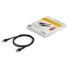 StarTech - Câble HDMI mince de 3 pi (1 m) - noir-Connectez-vous entre configurations à la maison, au travail ou en déplacement : compatible avec les téléviseurs, moniteurs, projecteurs et barres de son, Fonctionne parfaitement avec les portables, ordinateurs de bureau et appareils de diffusion en continu comme Samsung, Sony, Dell, Apple TV, et plus encore, HDMI 2.0 et versions HDMI précédentes